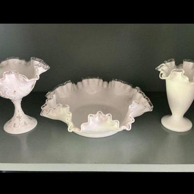 Fenton Milk Glass