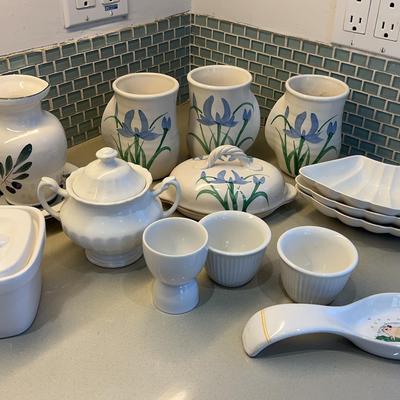 White Dishes -Californian, Italian and Vintage