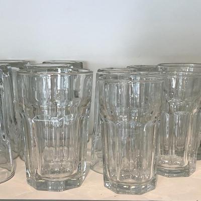 Libbey Duratuff and Anchor Hocking Tumblers, 21 Pcs