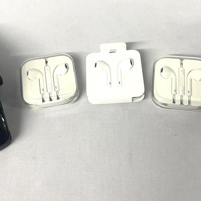 Apple Wired Headphones (3), UTStarcom Flipphone, Apple Ipod Classic 4th Gen