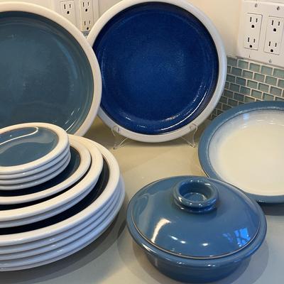 Heath, Sausalito CA Stoneware - Plates & Bowls, 16 Pcs