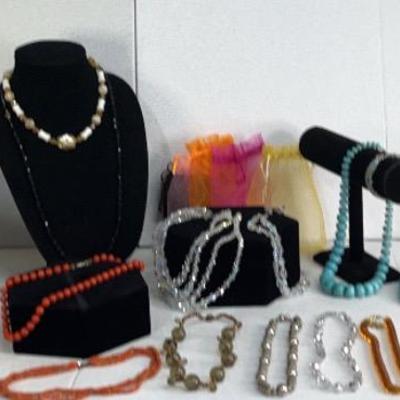 Vintage Jewelry Necklaces- Reworked & Repurposed 