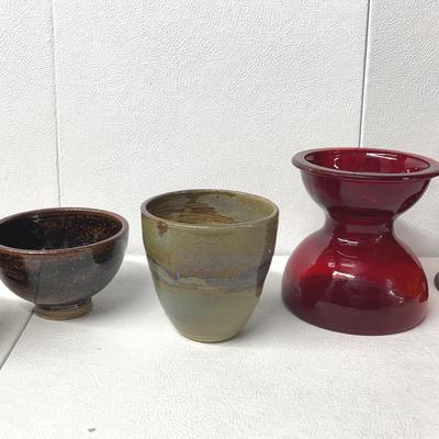 Art Pottery and Art Cut Glass 