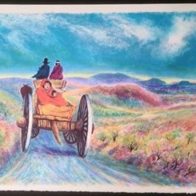 Wagon Ride By Ira Moskowitz 88/350
