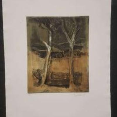 Untitled Signed by Karl Brandstatter Artist Proof