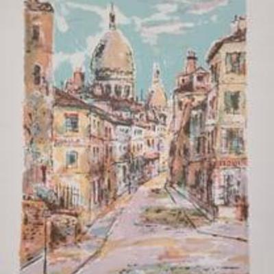Paris Street Scene By Kazunari Ogata