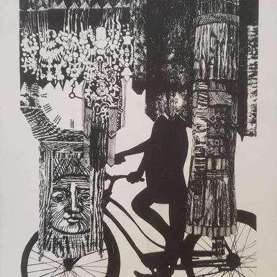 "My Yesterdays Ride With Me" Plate 20 Signed by Leo Russell 172/200
