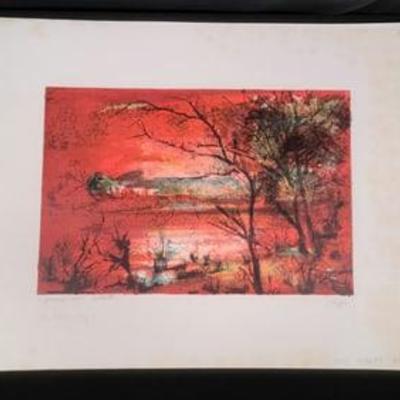 Red Sky At Night By Josep Puigmarti Artist Proof