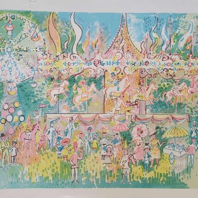 Merry-Go-Round Signed by Cobelle 213/400