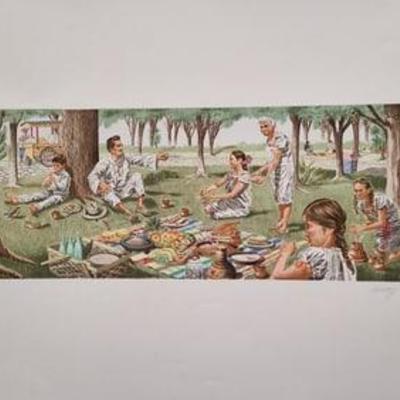 Tortillas are the Stuff of Life By Vic Herman Artist Proof