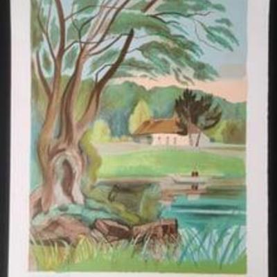 Appreciating the Scenery by Moulet Artist Proof