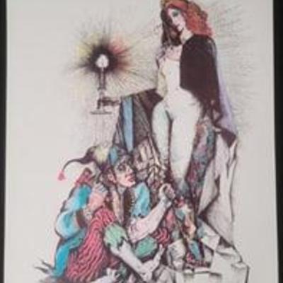 Jester and Jezebel by Leo Glueckselig 10/1000