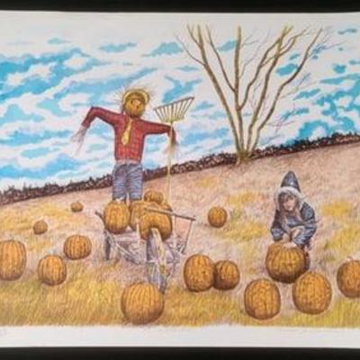 "Scarecrow" Signed by Richard A. Smith 226/285