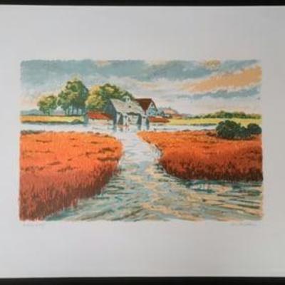Hidden Marsh by Alex Packham Artist Proof