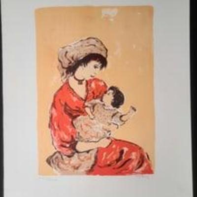 Mothers Love Signed by Artist Artist Proof