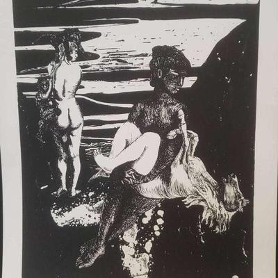 Plate 15 Signed by Leo Russell 10/20