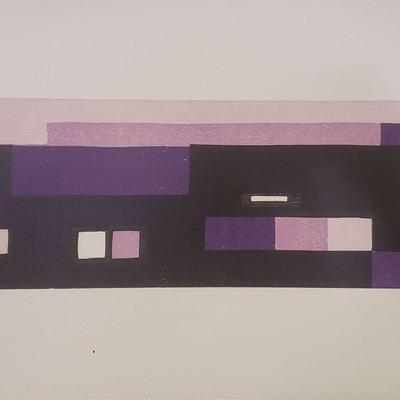 "Purple" Signed by Osvaldo Romberg 143/200
