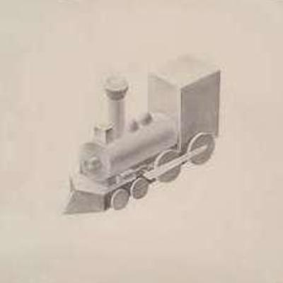 "Toy Train" Signed by Tim Louie