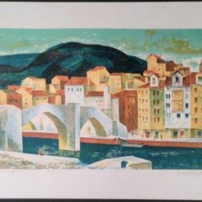 Santorini Signed by Artist Artist Proof