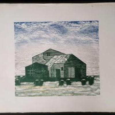 Buzzards Bay '74 By Ed Ward Artist Proof