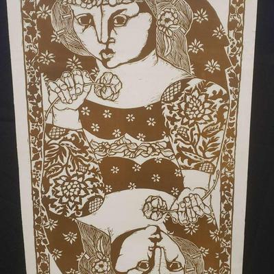 "Flora" By Penelope Bennett 80/200