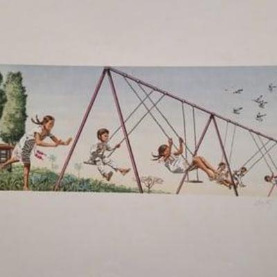 Swinging High By Vic Herman Artist Proof