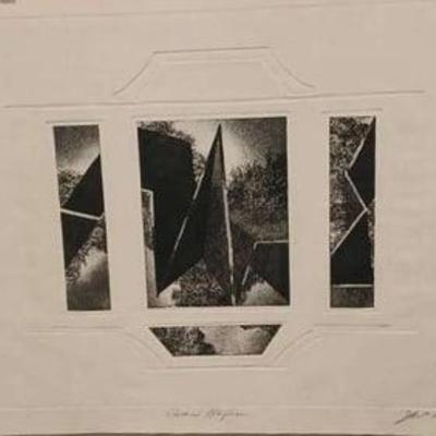 "Giovanni Altarpiece" Signed By John C. Warren, Artist Proof