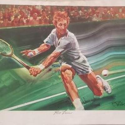 Rod Laver By Robert Peak 383/1000 From Sports Illustrated Living Legends
