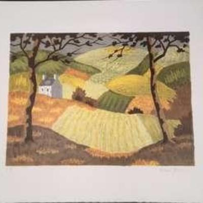 Patchwork fileds By Andre Evey Artist Proof