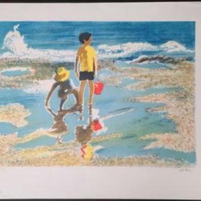 Hunting for Shells by McCall Artist Proof