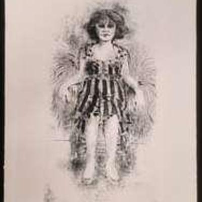 Ragazza Nel Giardino By Bruno Caruso 77/100 