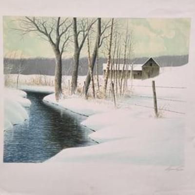 Winter Landscape By Wayne Cooper