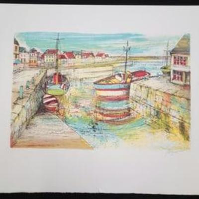 Harbor By Pierre Jacquot