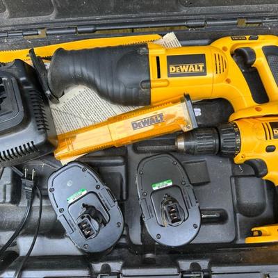 DeWalt Reciprocating Saw & DeWalt Drill/Driver