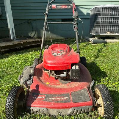 Toro 22” Self Propel Push Mower