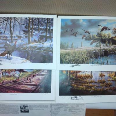 Ken Zylla Commemorative Game Bird Prints