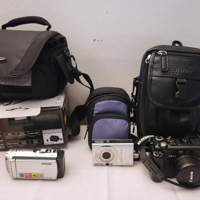 Sony Handycam, Canon Powershot And More