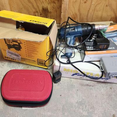 Dewalt Roofing Nailer And Heat Guns