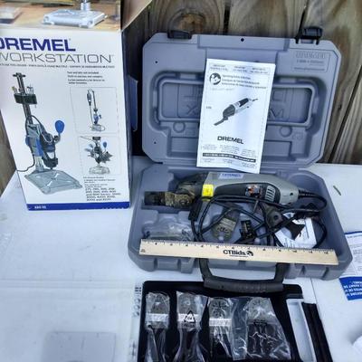 Dremel Tool And Like New Dremel Workstation