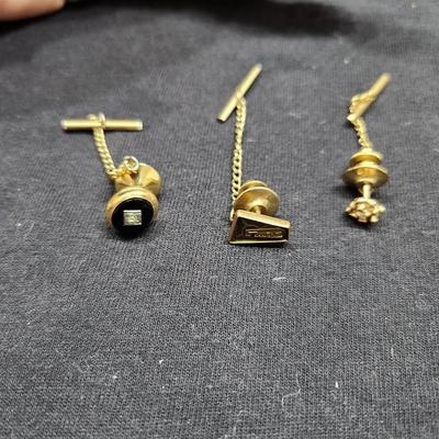 Gold And Gold Filled Tie Tacks