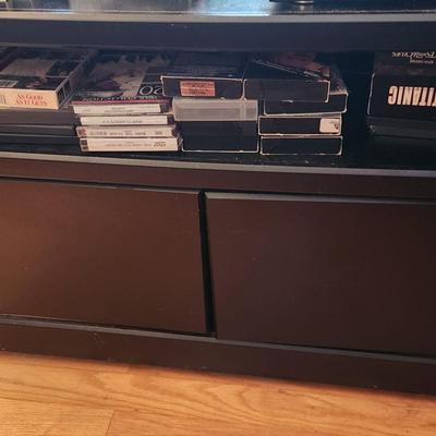 Entertainment Stand With Tons Of Media