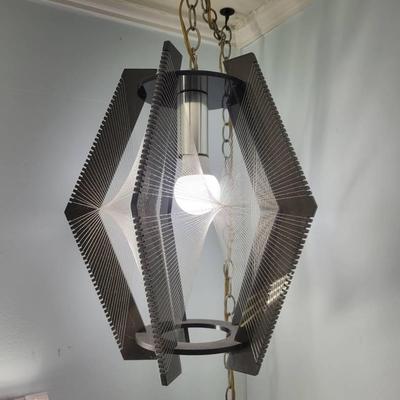 MCM Acrylic Hanging Lamp