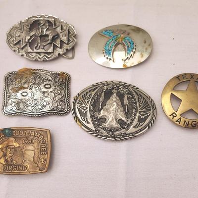 Belt Buckle Variety 