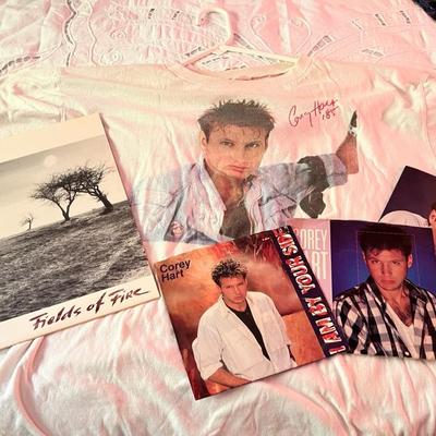 Corey Hart Records And Memorabilia Tee Shirt 