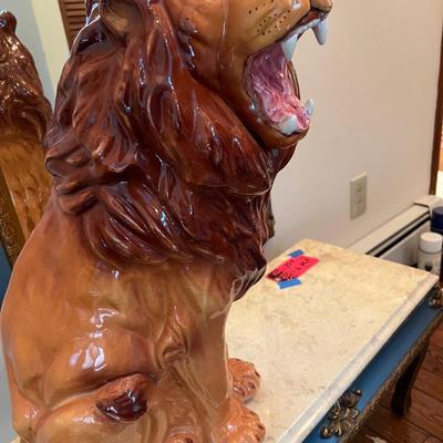 Porcelain Lion