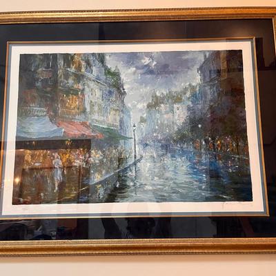 CITY RHYTHMS By Americo Makk Serigraph LE Signed and  Numbered 