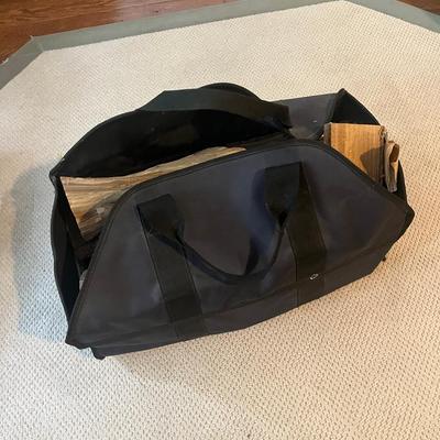 Heavy Canvas Firewood Carrier 