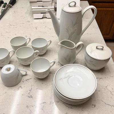 Noritake Windrift China Tea Set 15pc