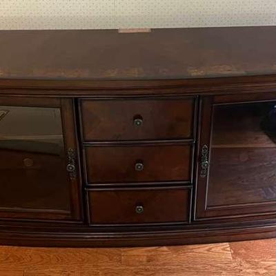Wooden Entertainment Center 