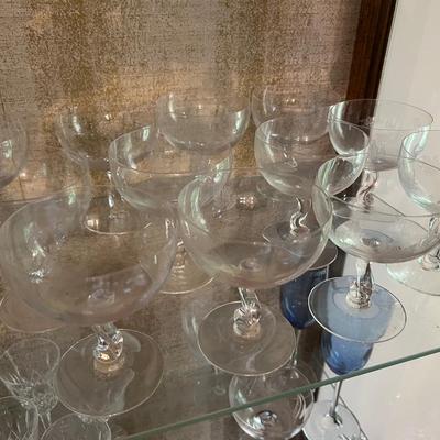 Fostoria Champagne Glasses Set Of 12